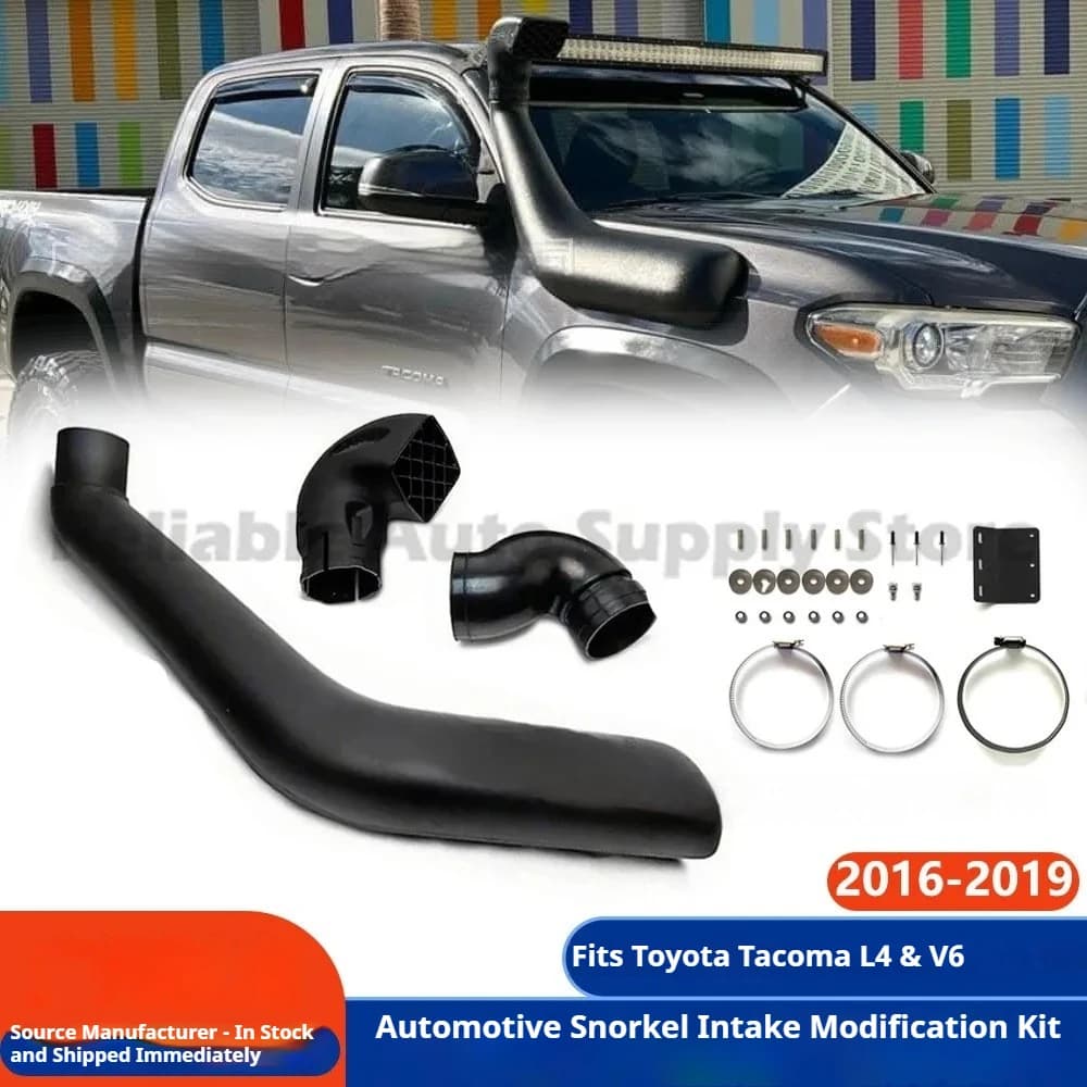 For Toyota Tacoma L4 V6 2016-2019 Snorkel Suction Kit Off Road High Suction Air Assembly Front Durable Waterproof Factory Direct
