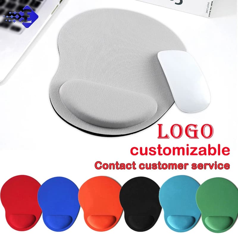 Tappetino per mouse con tastiera mouse per PC portatile da 1 pezzo con protezione per il polso per notebook Protezione ambientale Tappetino per mouse con braccialetto in EVA