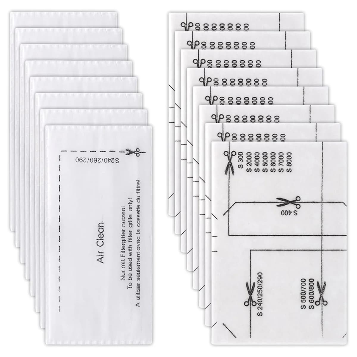 【B25B】Set di filtri per aspirapolvere per Miele Complete C1/2/3 Set di filtri per aspirapolvere e protezione motore
