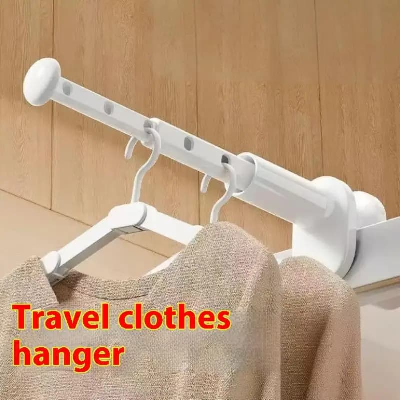 Portable hanger with window frame, interior hanging clothes rack, space saving, balcony, laundry