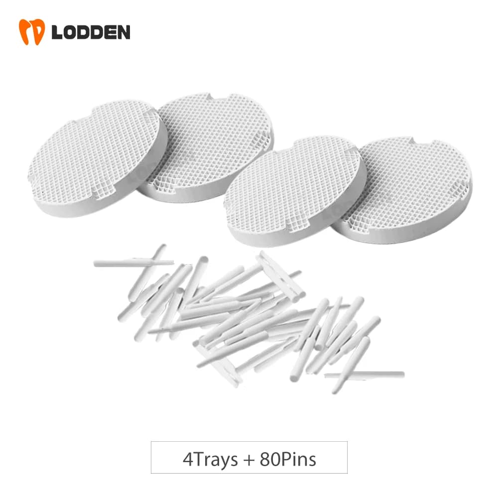 Vassoi di cottura a nido d'ape in ceramica LODDEN e perni in zirconio Forniture per tecnici di laboratorio odontoiatrico