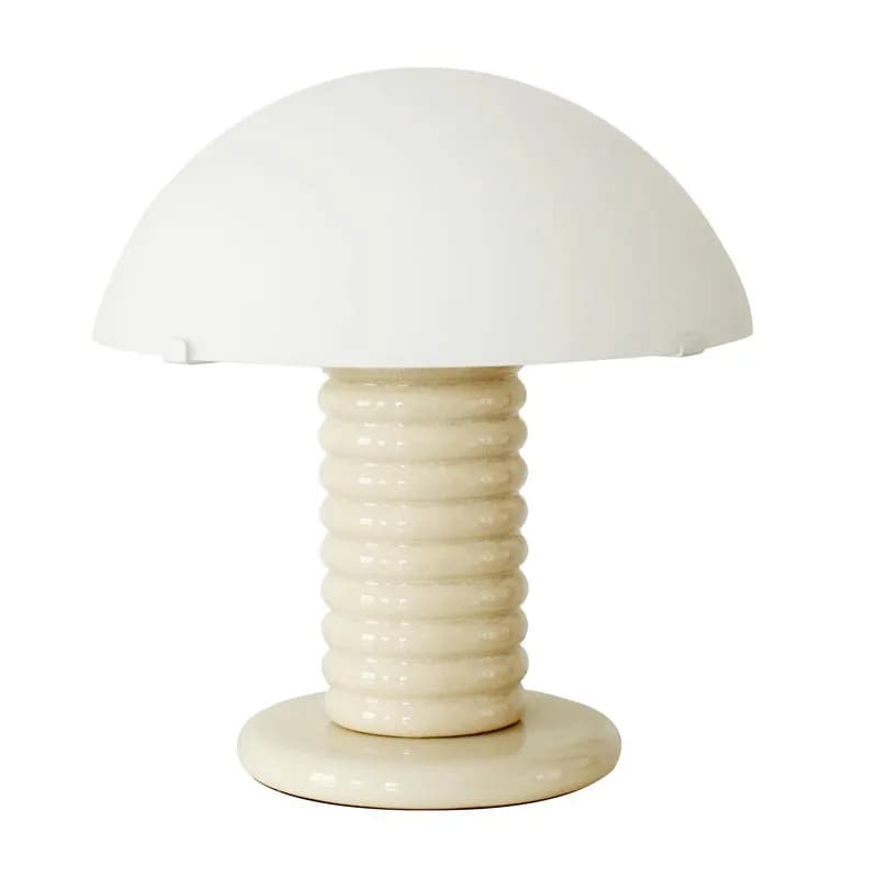 Nordic semplice post-moderno luce lampada da scrivania di lusso lampada da comodino camera da letto di design soggiorno di fascia alta creatività in vetro decorativo