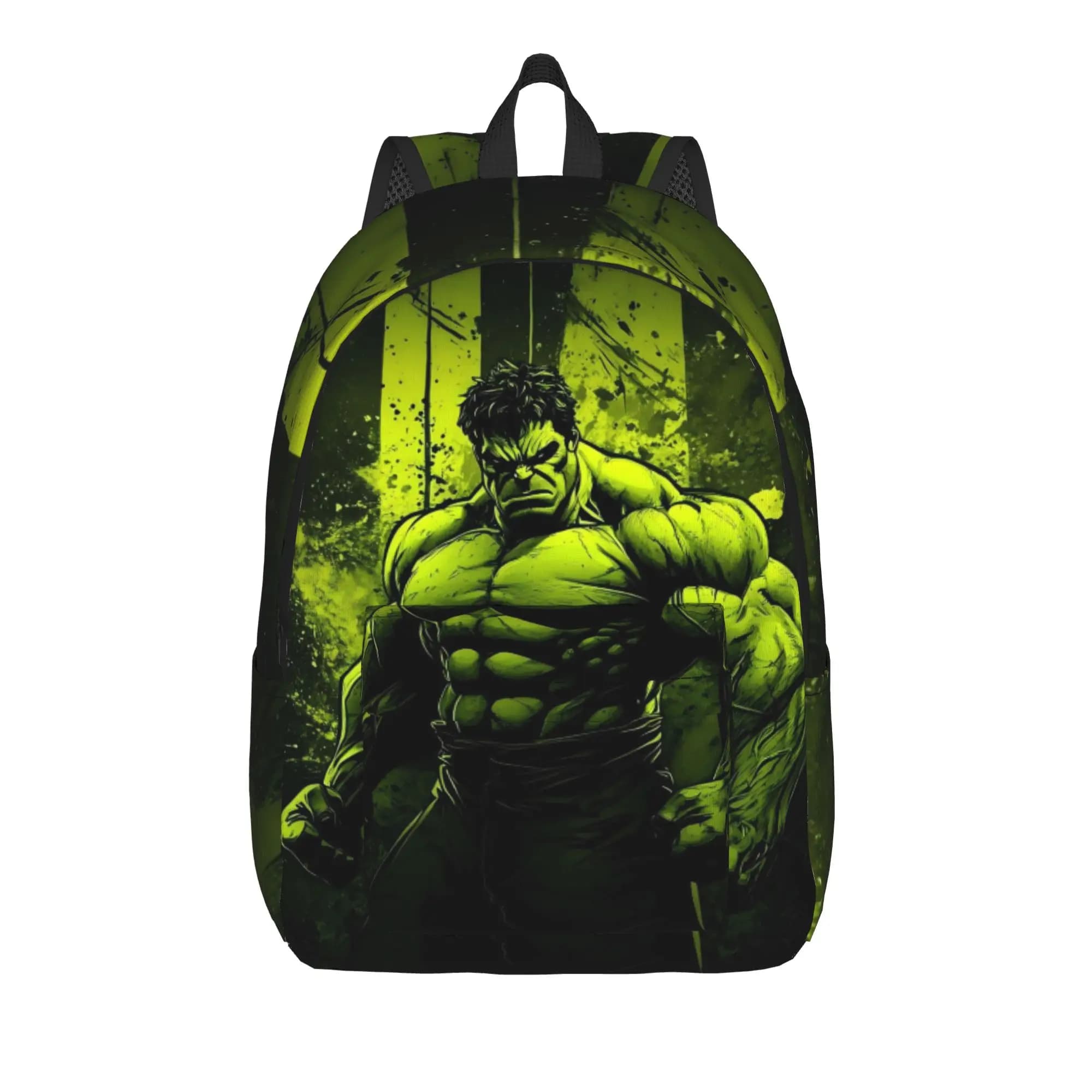 Zaino alla moda Hulk per il ritorno a scuola, borsa unisex Marvel