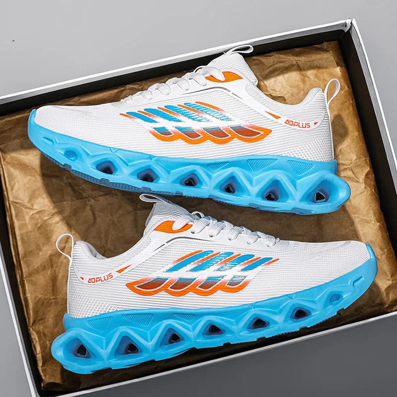 Unisex Sports Shoes Outdoor Daily Fitness Comfortable Breathable Mesh Casual Shoes Soft Sole Cushioning Training Running Shoes