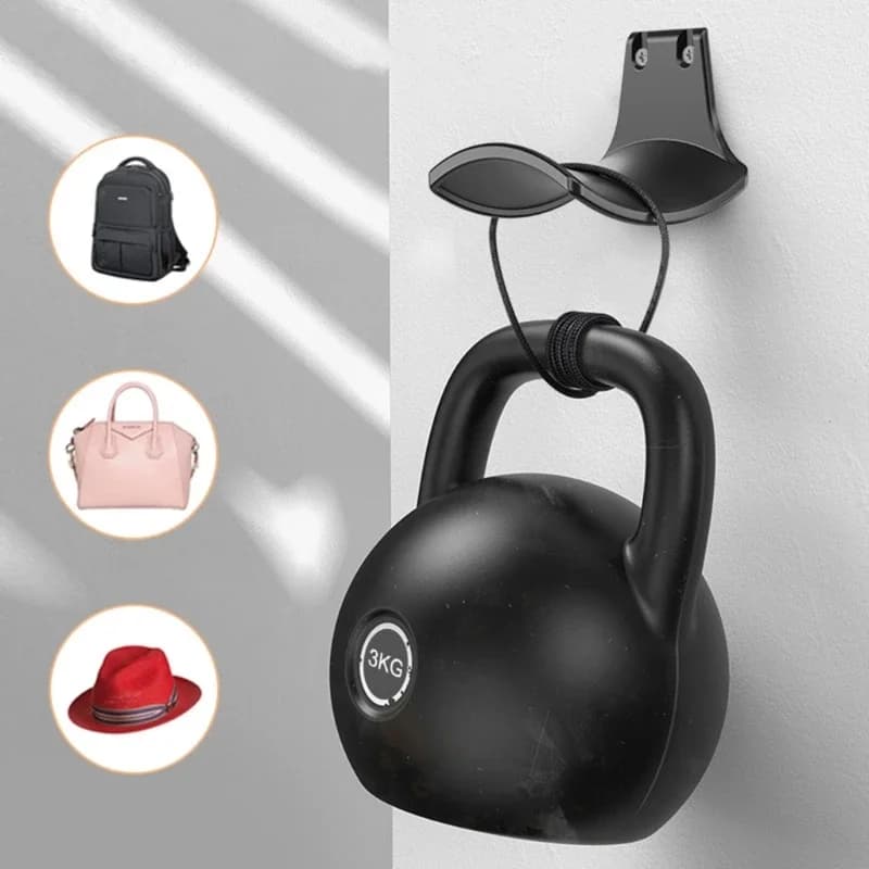 Supporto da Parete per Cuffie, Salvaspazio, Gancio Sottoscrivania, Morsetto per Cuffie, Accessorio PC/GAMING
