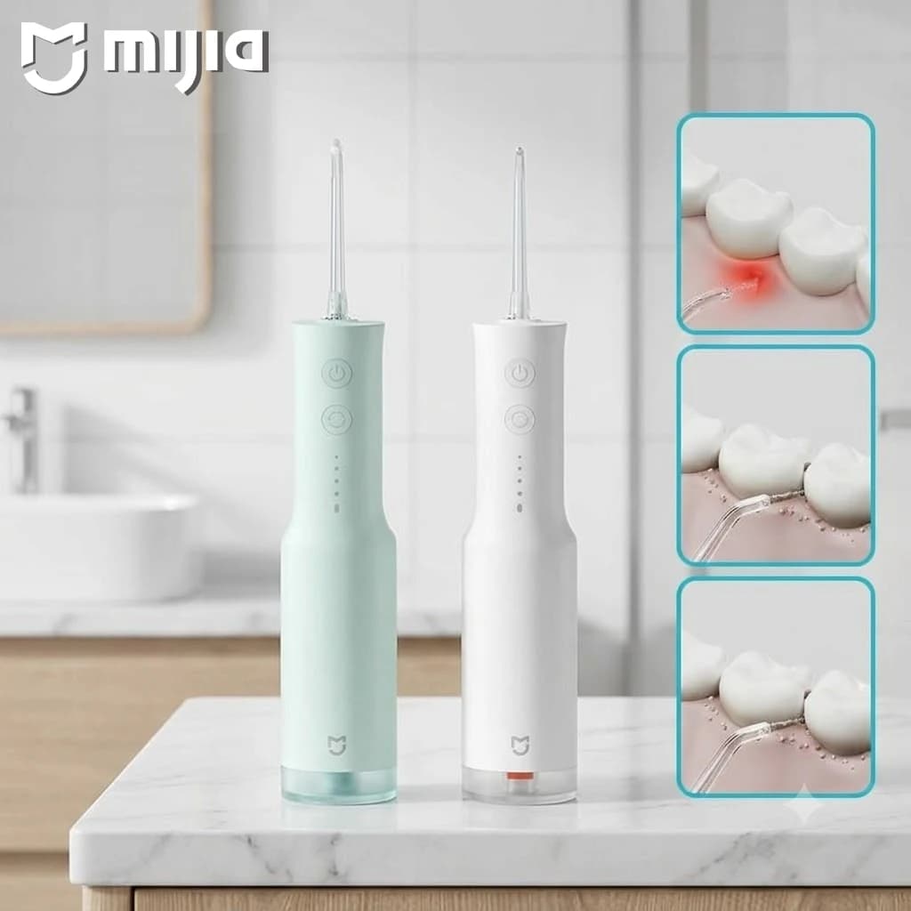 Xiaomi F300 Portable Oral Sprinkler, Dental Sprinkler, Tooth Whitener, Waterpulse Oral Cleaner, Fast Delivery