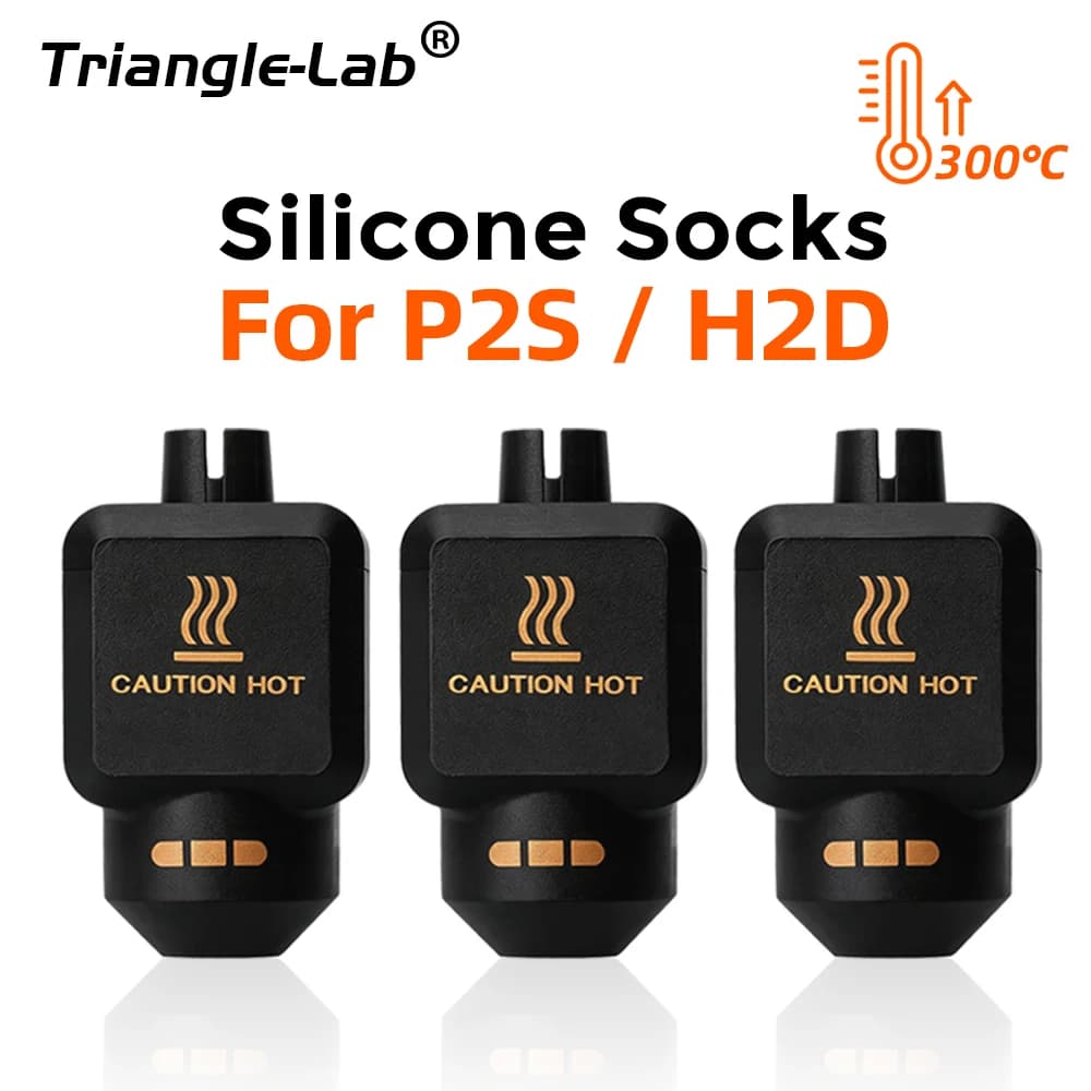 Trianglelab High quality Bambu Lab P2S H2D Silicone Socks Can Withstand High Temperature of 300℃