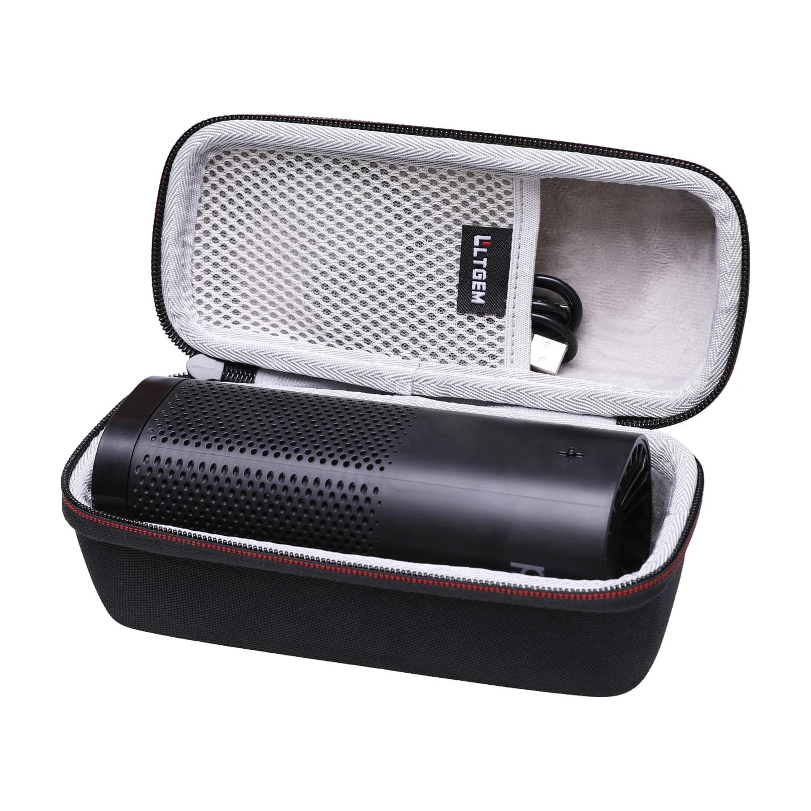 Custodia rigida in EVA LTGEM per purificatore d'aria portatile PureZone Mini per arricchimento puro
