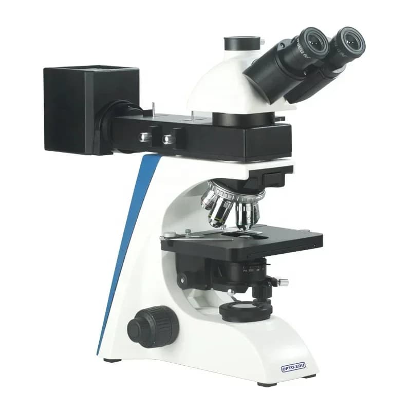 2025 Prodotti Premium OPTO-EDU A13.2604-B 50X-500X Riflettono e trasmettere il microscopio metallurgico verticale metallografico