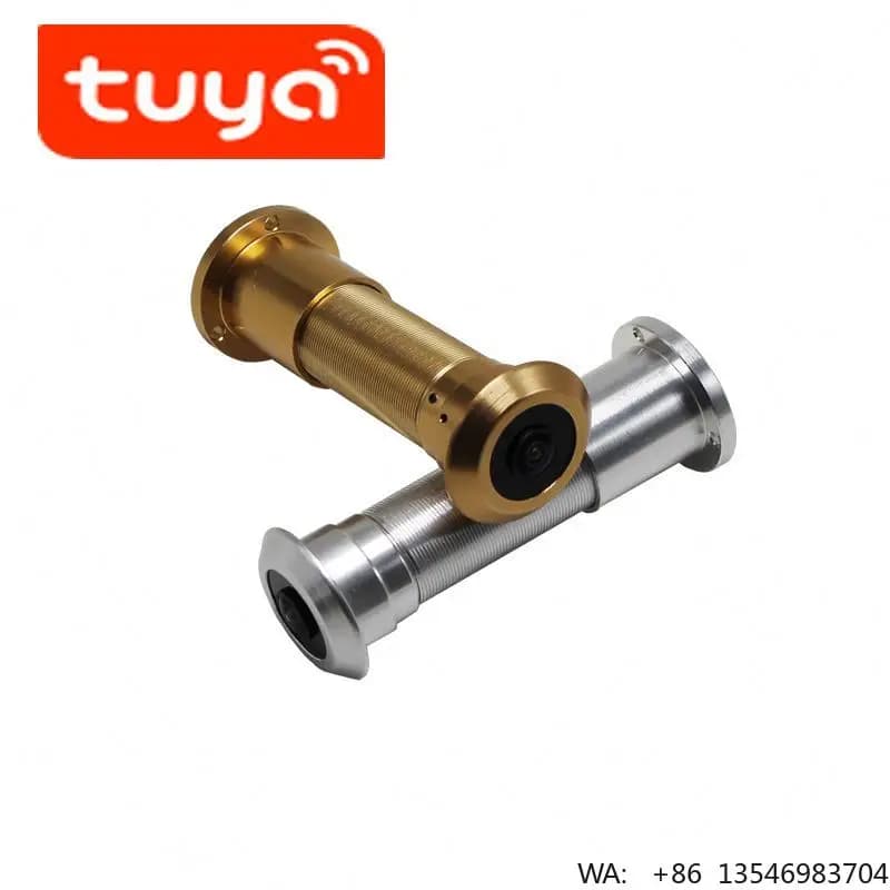 Campanello Wireless Smart Home Tuya con Telecamera Grandangolare, Visione Notturna a Infrarossi e Funzione Antifurto