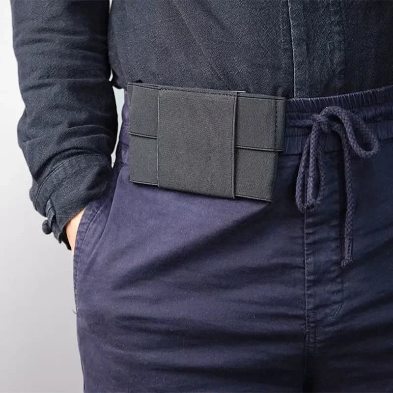 Marsupio Invisibile Mini per Corsa all'Aperto, Tasca Elastica Aderente, Cintura Invisibile Porta Cellulare, Organizer for Camping