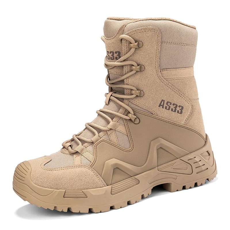 Hot Selling Men's Motorcycle Boots, High Top Waterproof And Windproof Riding Shoes, Outdoor Leisure Hiking Boots, Anti Slip Hik