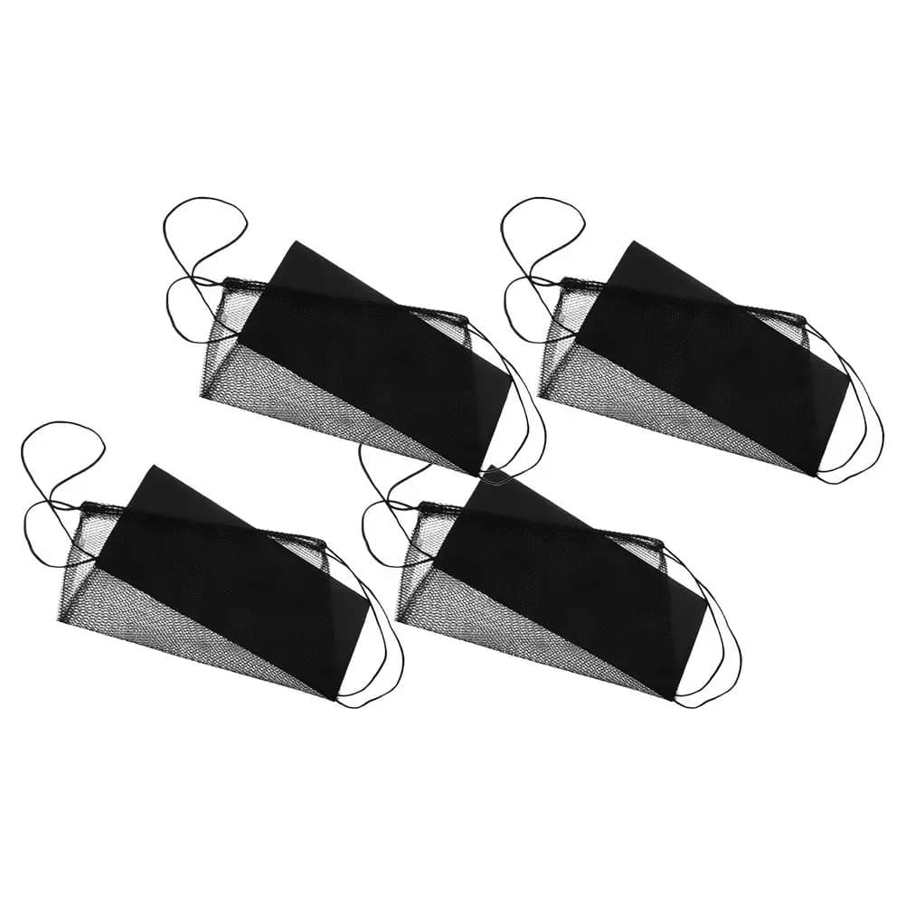4 bags for sports balloons, net backpack with drawstring, light and breathable, bag for transporting football, basketball, volleyball and american football