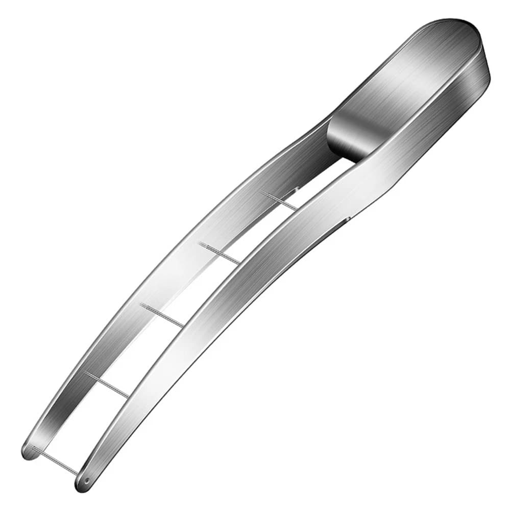 Coltelli da frutta per anguria sicuri Taglierina per frutta in acciaio inossidabile 304 Taglia anguria in cubi Coltello Gadget da cucina Strumento utile