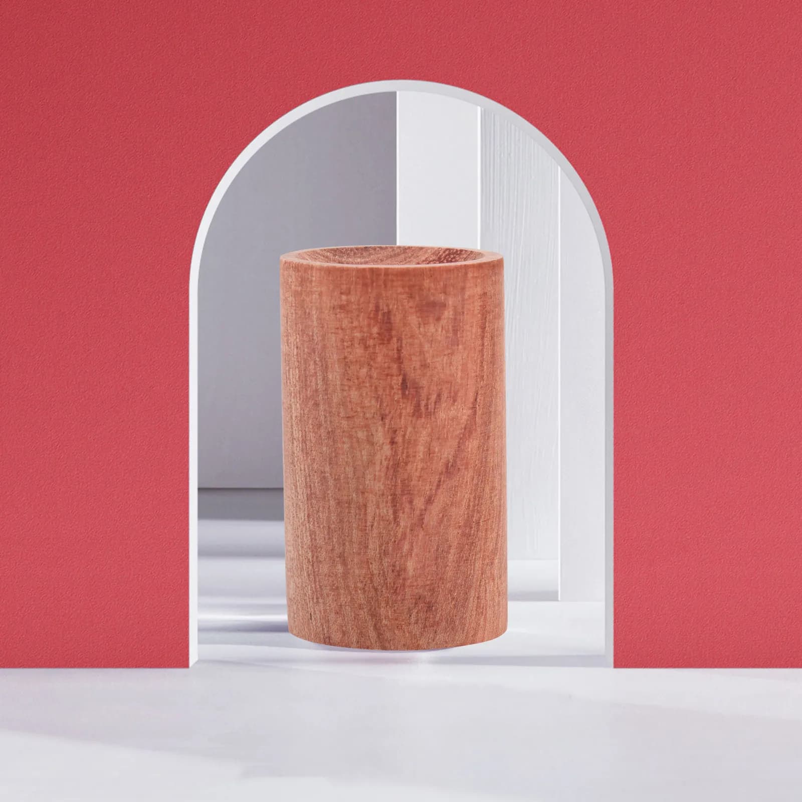 2Pcs Aroma Fragrance Diffuser Wood Handicraft Aromatherapy Wood Decoration for Car Office Home Desktop Essential Oil Storage