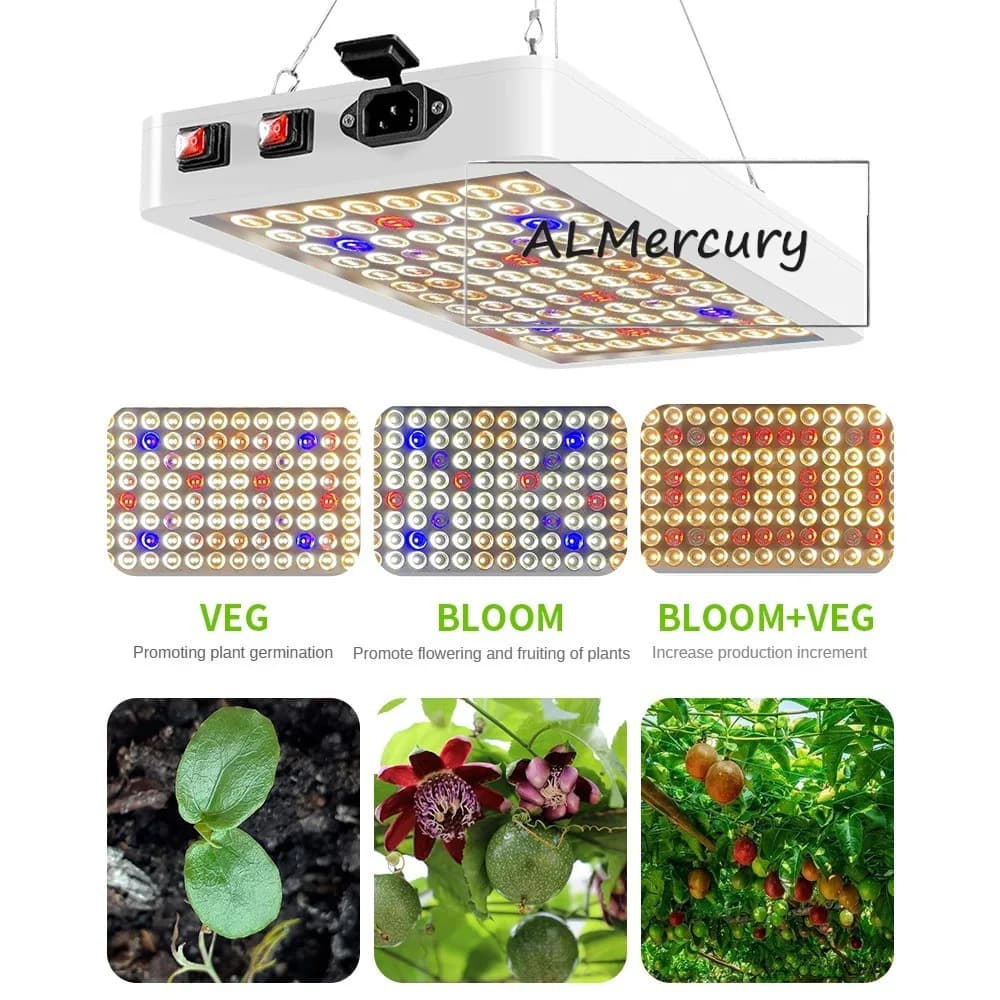 Grow Light Full Spectrum Lamp 45W/90W For Plants Phyto Light Greenhouse Lamp Plants Seeds Veg LED Fitolamp flower growin