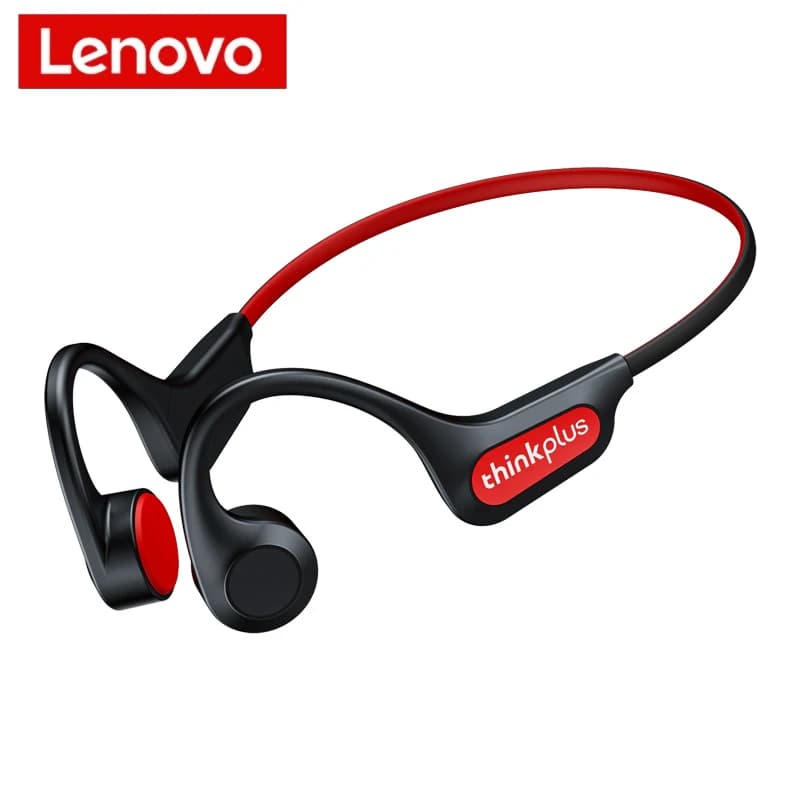 Cuffie a conduzione ossea originali Lenovo X3 Pro Cuffie wireless Bluetooth 5.3 Gancio per l'orecchio impermeabile Auricolari sportivi con microfono