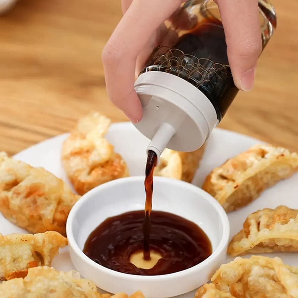 Set di bottiglie per Dispenser di olio d'oliva e aceto per cucina piccolo contenitore per olio da cucina in vetro a prova di perdite 3.38oz