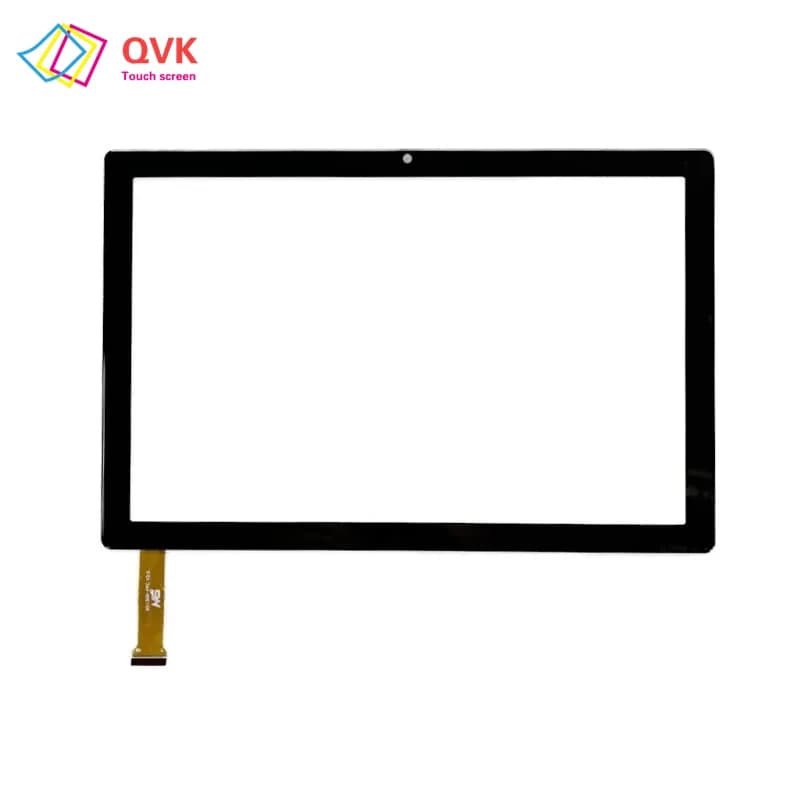Sensore touch screen capacitivo per tablet PC P/N HS-1005C P compatibile nero da 10.1 pollici per GISENTEC X12