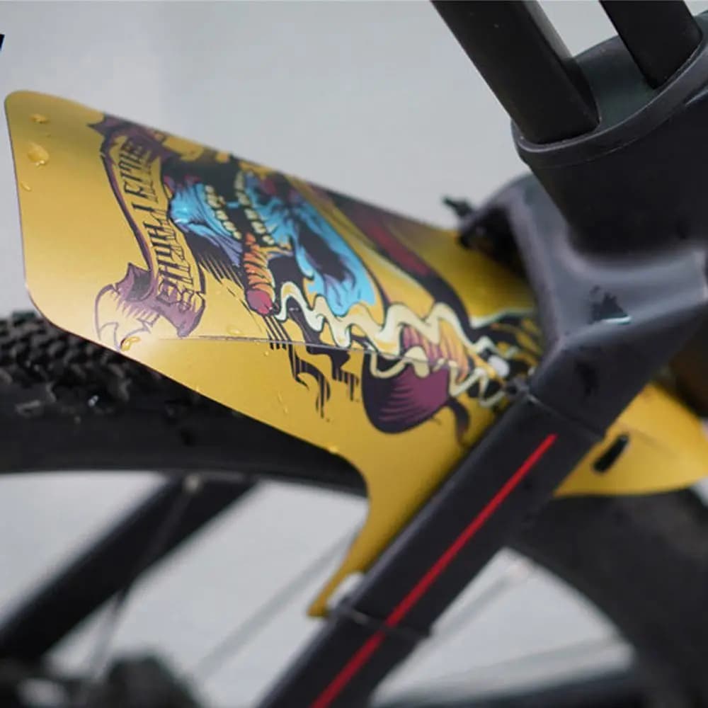 With Cable Ties Bicycle Parts MTB Bike Fender Mountain Road Bicycle Bicycle Fenders Front/Rear Bike Fender Mudguard Fenders