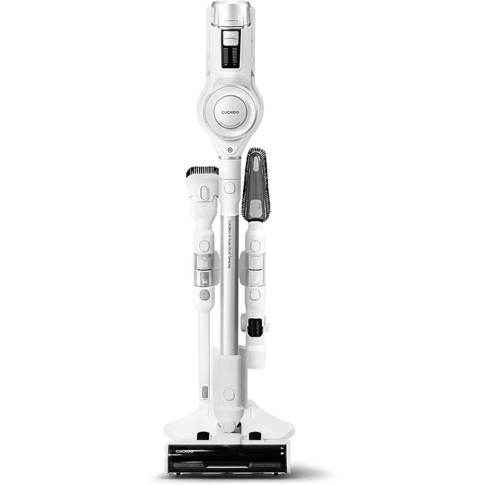 Aspirapolvere senza fili Powerclone o aspirapolvere senza fili ad alta aspirazione con base di ricarica, per pavimenti in legno e moquette