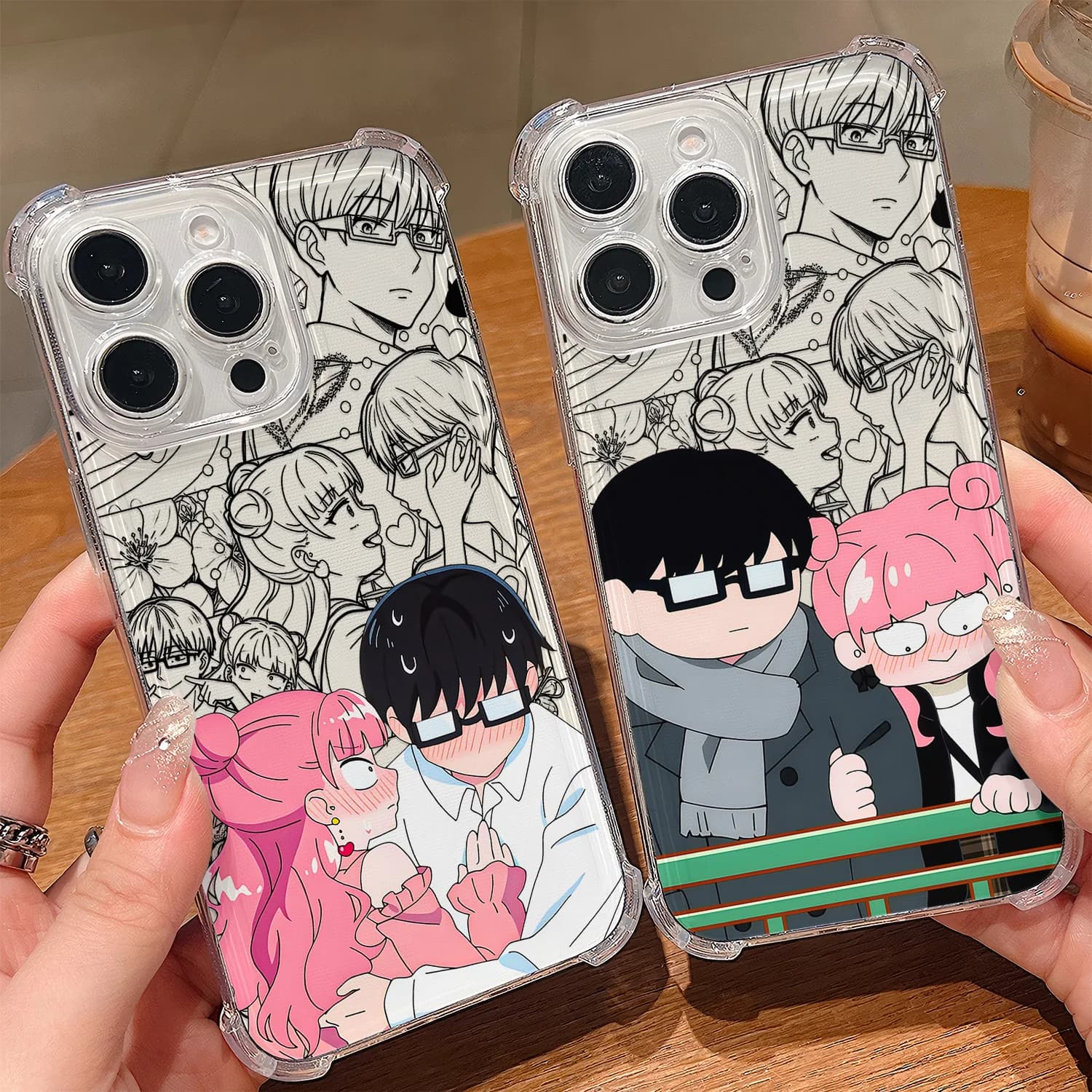 You and I Are Polar Opposites Phone Case For iPhone 17 16e 16 15 14 13 12 11 Mini Air Pro Max X XR XSMax 7 8 Plus AntiFall Clear