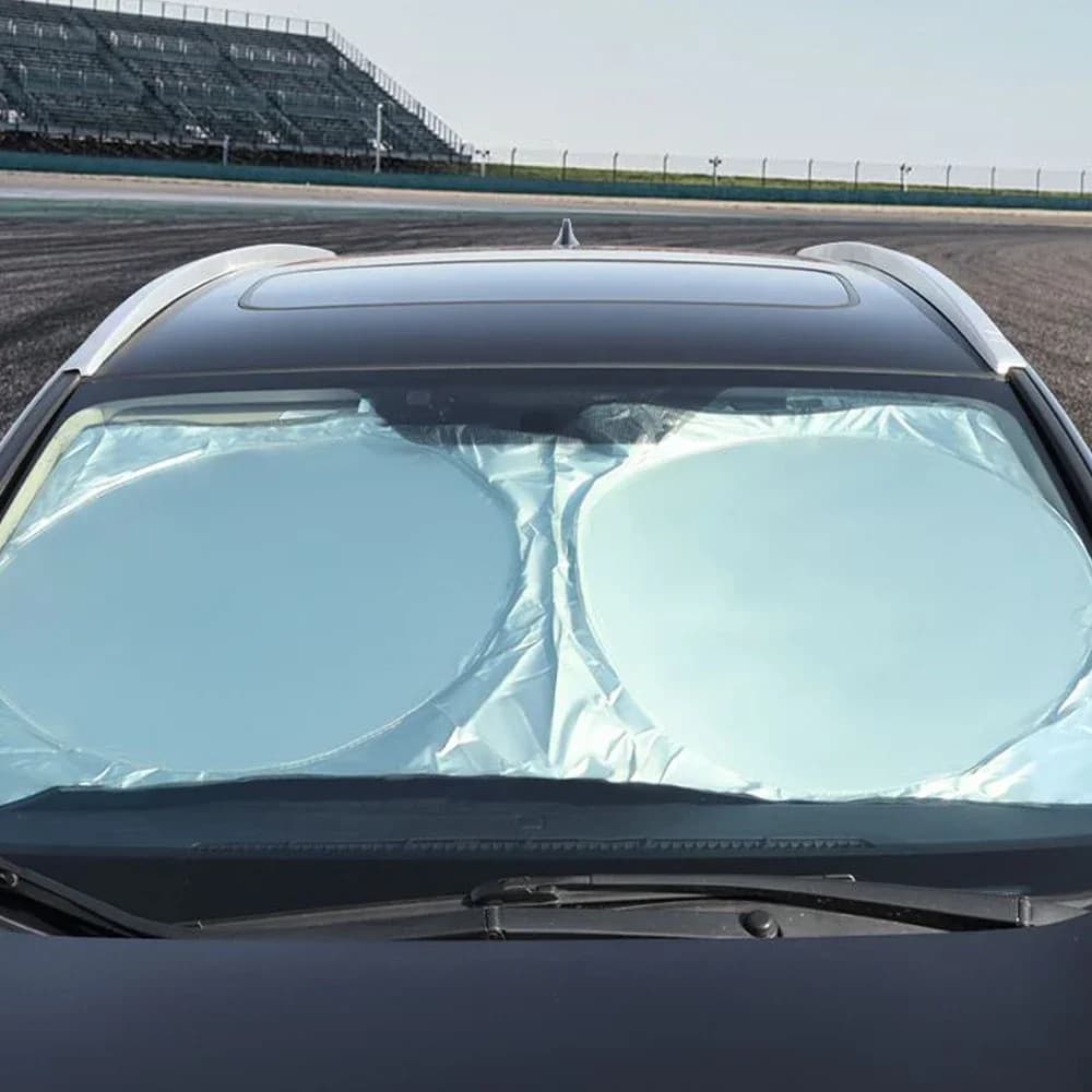 Protezione del parasole della finestra anteriore del parasole del parabrezza dell'auto per i raggi UV e il calore del sole
