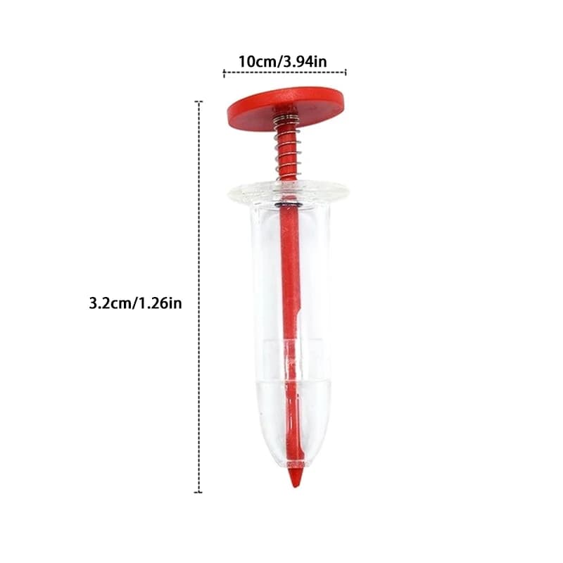 1 pz. Dispenser Manuale per Semi, Mini Seminatore Portatile per Giardinaggio, Ideale per Vasi e Aiuole