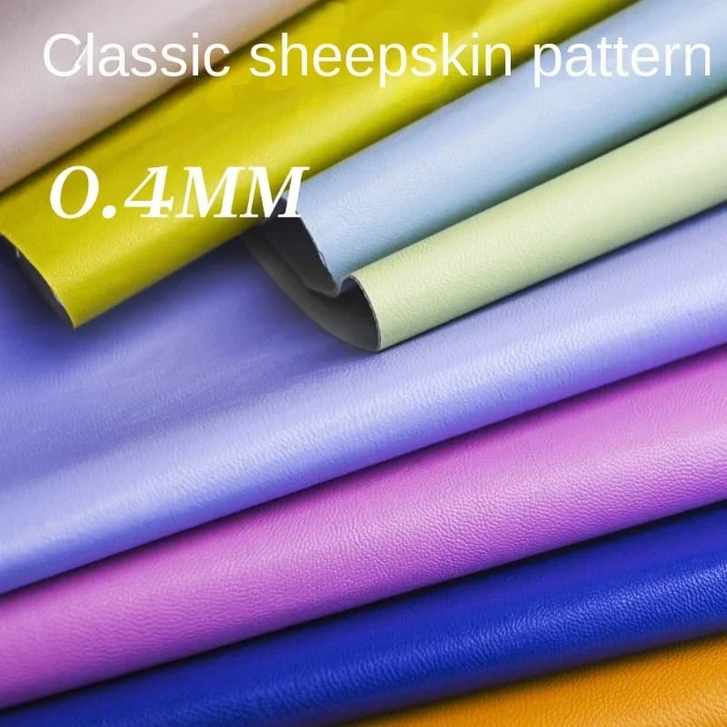 Gonna in tessuto di pelle PU ultra sottile Pantaloni Abbigliamento per bambini Guanti Orlo Fashion Design Cucire Materiale Panno all'ingrosso 50x140 cm