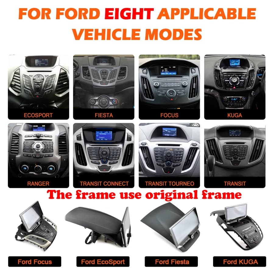 10.88inch Android Screen For Ford Focus 3 Mk3 2011-2019 Stereo CarPlay Car GPS Navigation Multimedia Player Autoradio Head Unit