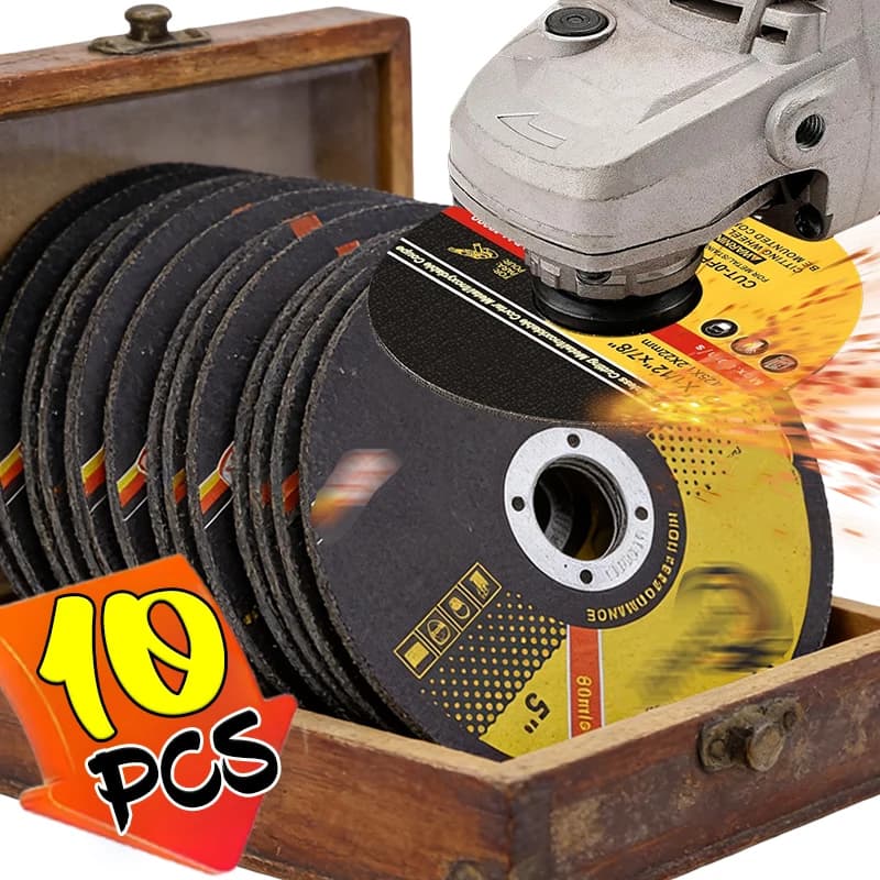 Dischi da Taglio 125mm, Lame per Metallo e Legno, Dischi per Lucidatura, Adattatore per Smerigliatrice Angolare, Utensile da Taglio