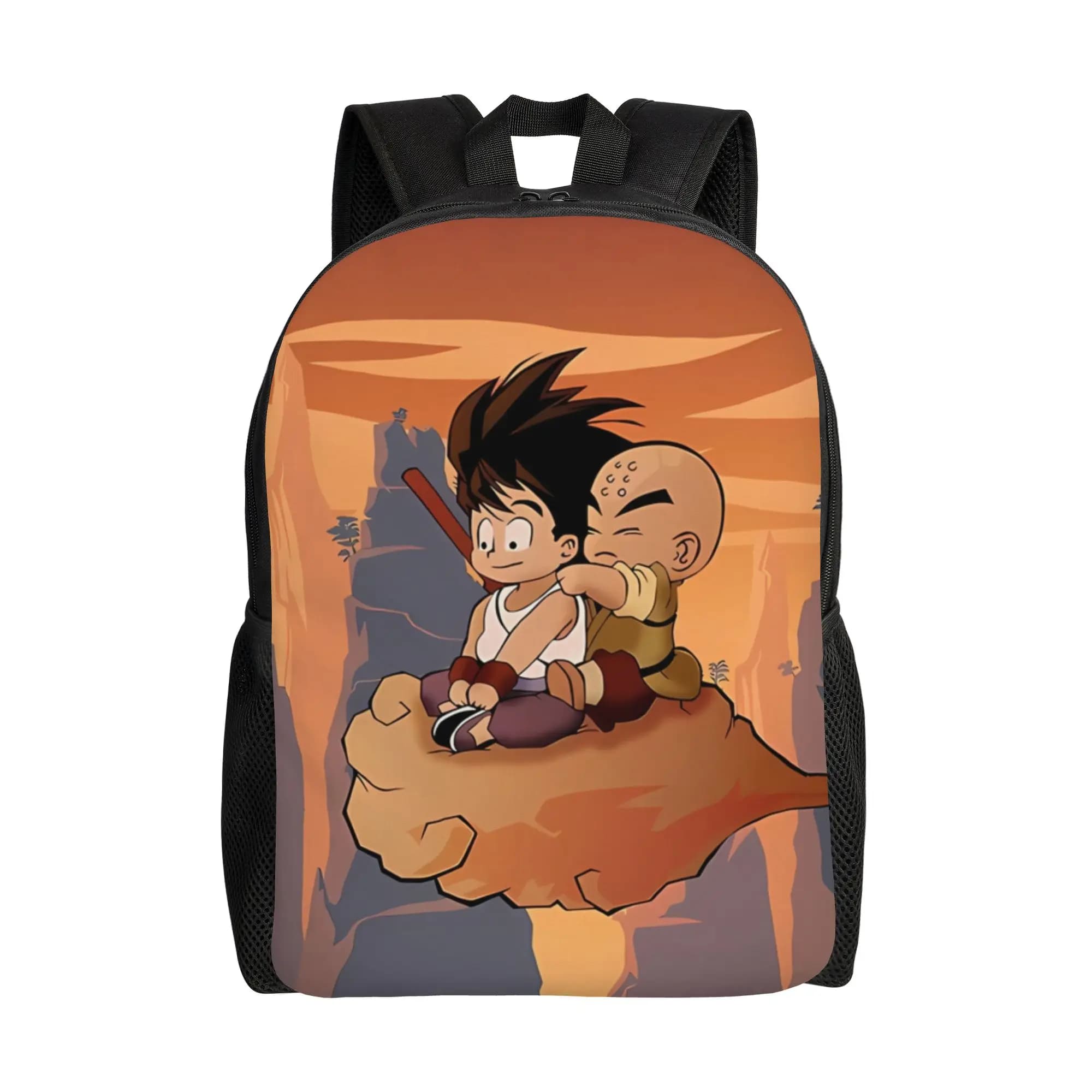 Zaino portatile Dragon Ball Anime e Manga per il ritorno a scuola, borsa portaoggetti Son Goku per uomo e donna