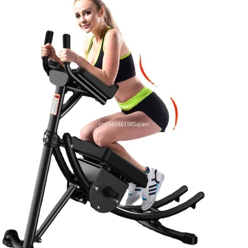 Ab Rollers The Abdominal Contraction Exercise Trainer Is A Foldable And Lazy Person's Abdominal Builder For Home Use