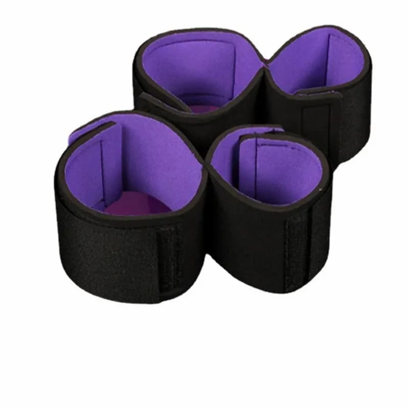 Adult SM Bondage Sex Restraint Handcuffs Slave Tools BDSM​ Sexy Wrist To Ankle Cuffs Open Leg Hand Toys For Garter Adult Couple