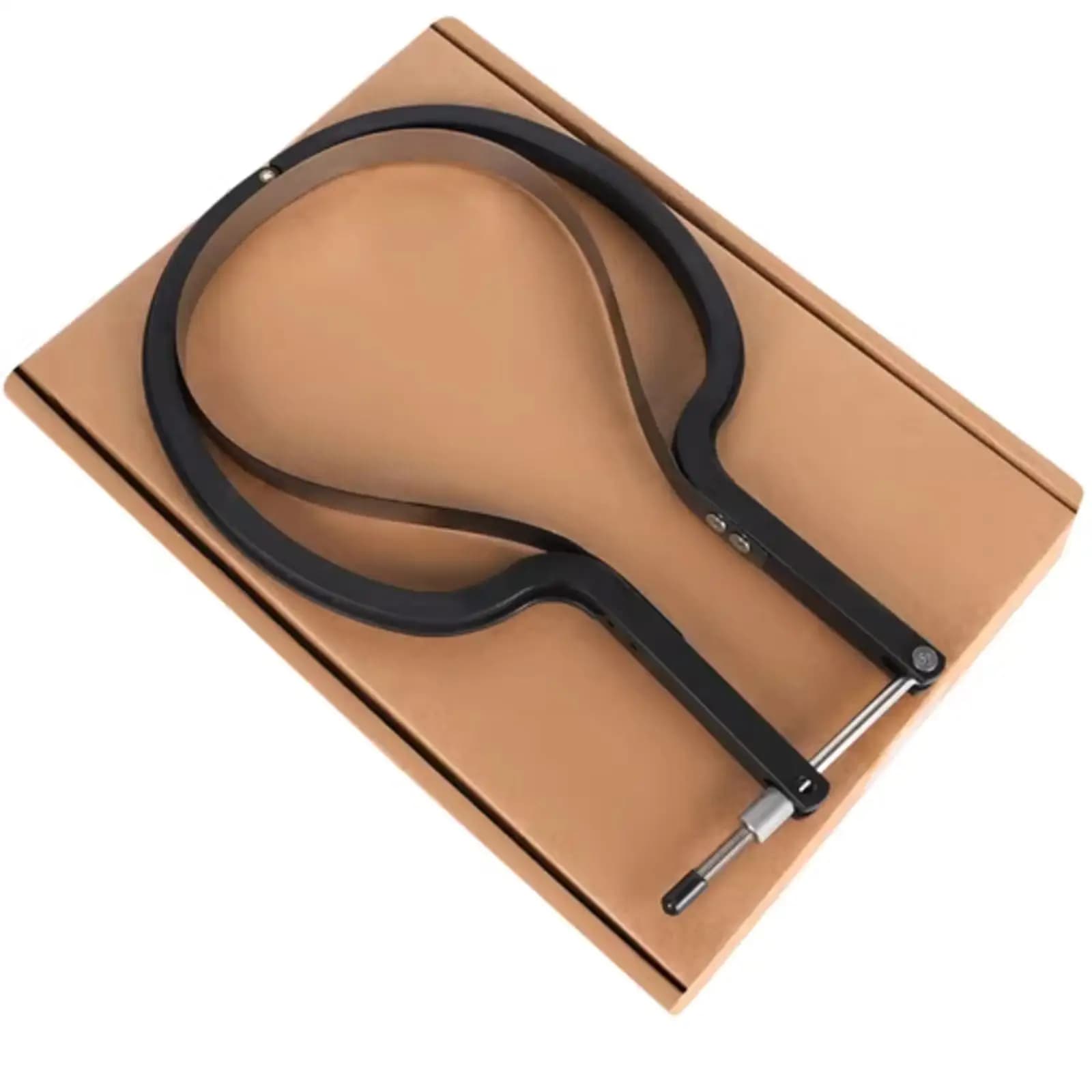 Kit per il taglio delle racchette da ping pong con lama curva, rifilatore nero per bordi, strumento professionale per la manutenzione delle racchette per uso domestico