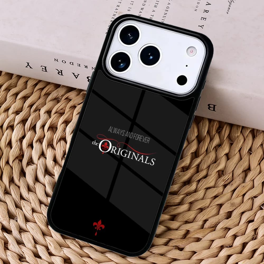 Cover Morbida per Telefono The Originals di Vampire Diaries Compatibile con Caricabatterie Wireless Magsafe per iPhone 17 Pro Max 16 14 13 12 11 15 Air
