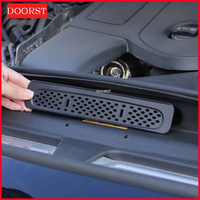 For Mercedes Benz C E GLC Class W206 W214 X254 Engine Protective Cover Intake Exhaust Dust Cover Car Acccessories Modification