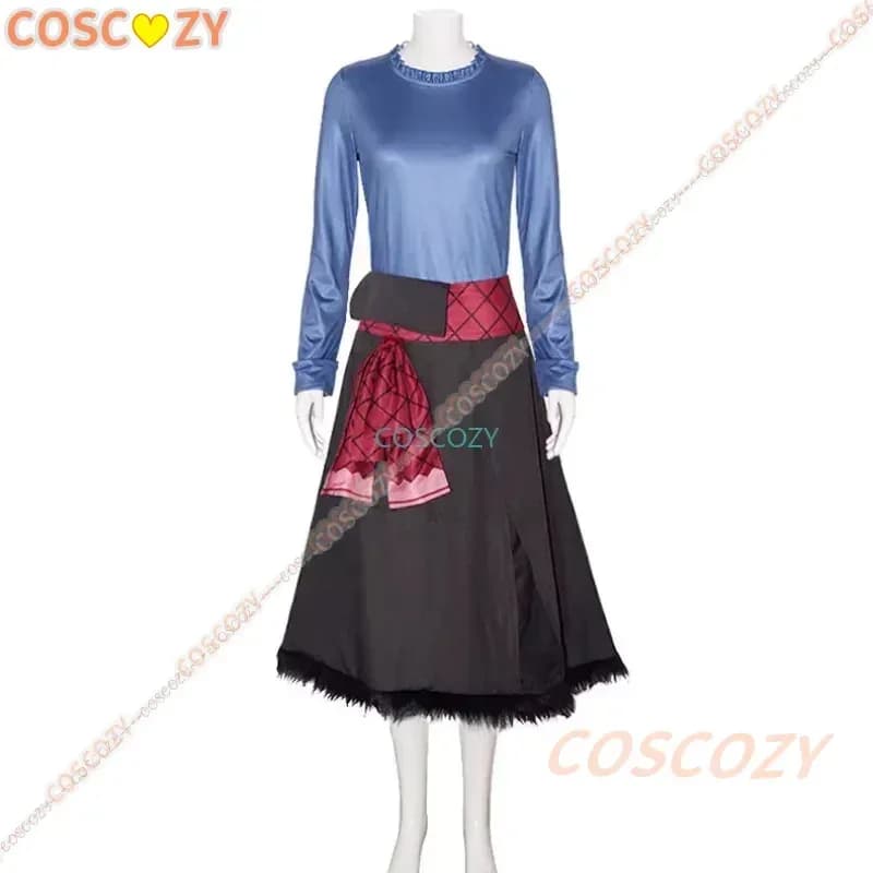 2025 yiyi Holo Spice and Wolf Horo Costume Cosplay Top Dress Parrucca di capelli castani Set di orecchie a coda