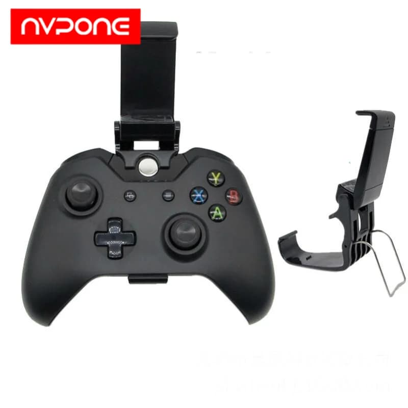 Universal Adjustable Clip Holder Accessories with Phone Mount Bracket Handgrip Stand For Xbox ONE S/Slim Ones Controller Gamepad