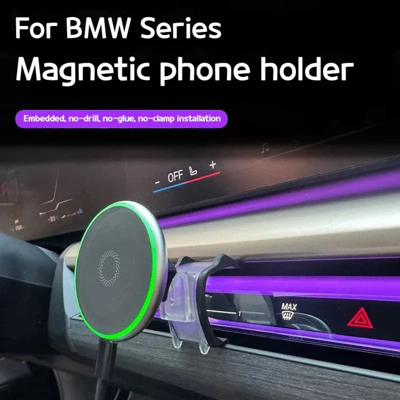 For BMW 3 4 5 7 seriesX3X4X5X6X7 F44 G20 G26 G70 G60 G30 G05 G06 G07 G45 Navigation air outlet mobile phone stand ball head base
