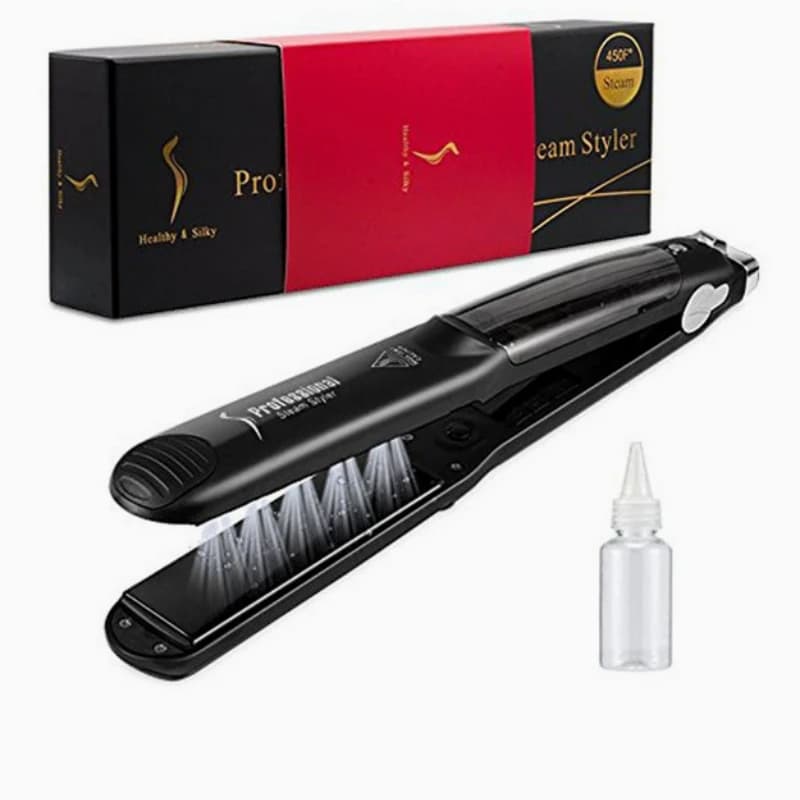 New Professional Ceramic Fitting Hair Plate 450 °F Hair Care Tools with Rapid Heating Argan Oil Treatment