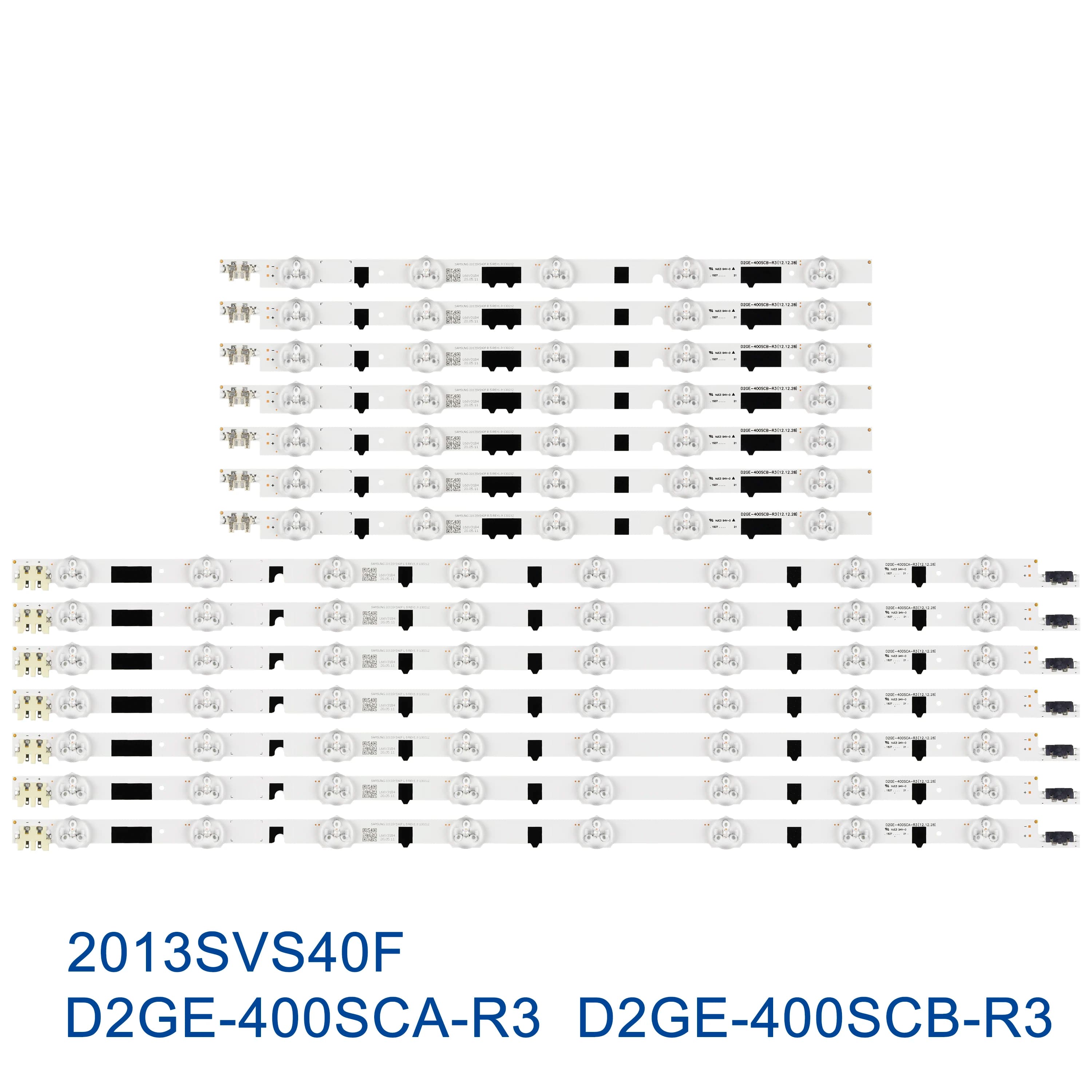 832mm 13 striscia di retroilluminazione a LED per 40 "TV UA40F5500 2013SVS40F UE40F6400 UE40F5000 UE40F5700 D2GE-400SCA-R3 D2GE-400SCB-R3