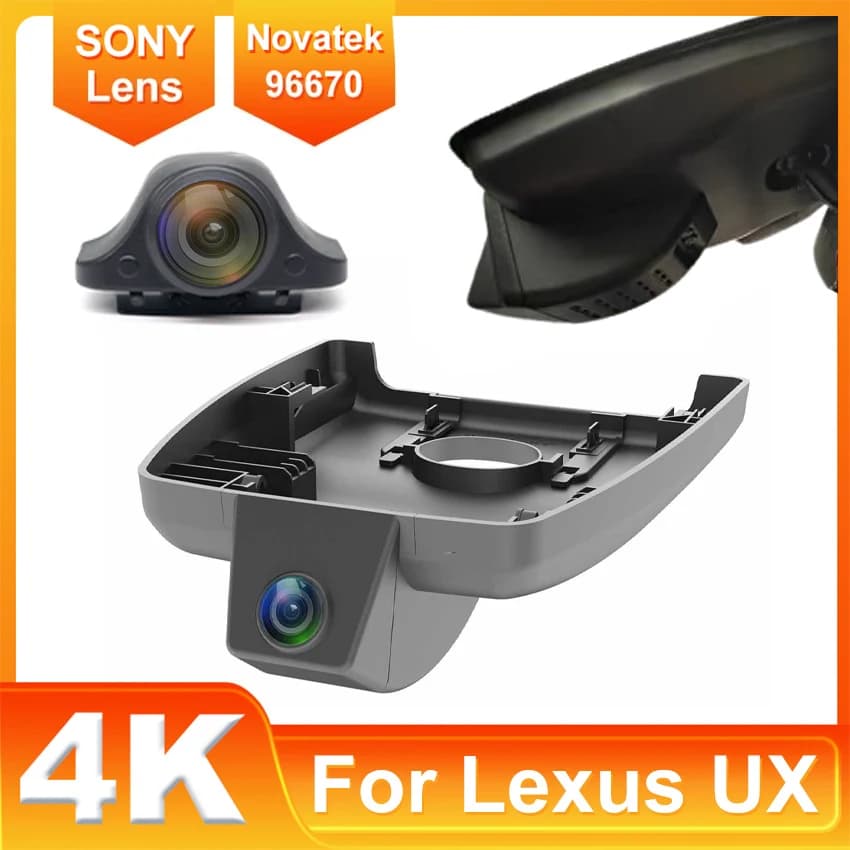 DVR for Lexus UX UX250H Luxe plus 2019 2020 2021 2022 2023 2024 Dashcam, Dash Cam 4K WIFI Control via APP Style OEM