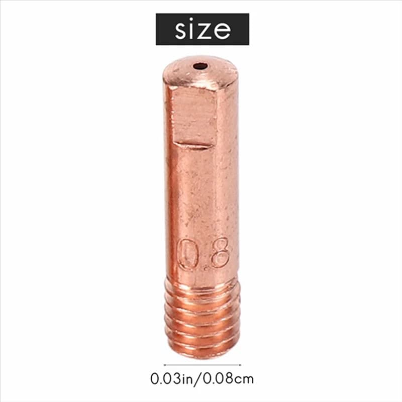 B03C-For MB15 15AK MIG Welding Torch Kit Contact Tip Nozzle Diffuser MIG Welding Torch Replacement Accessories Kit 0.8Mm