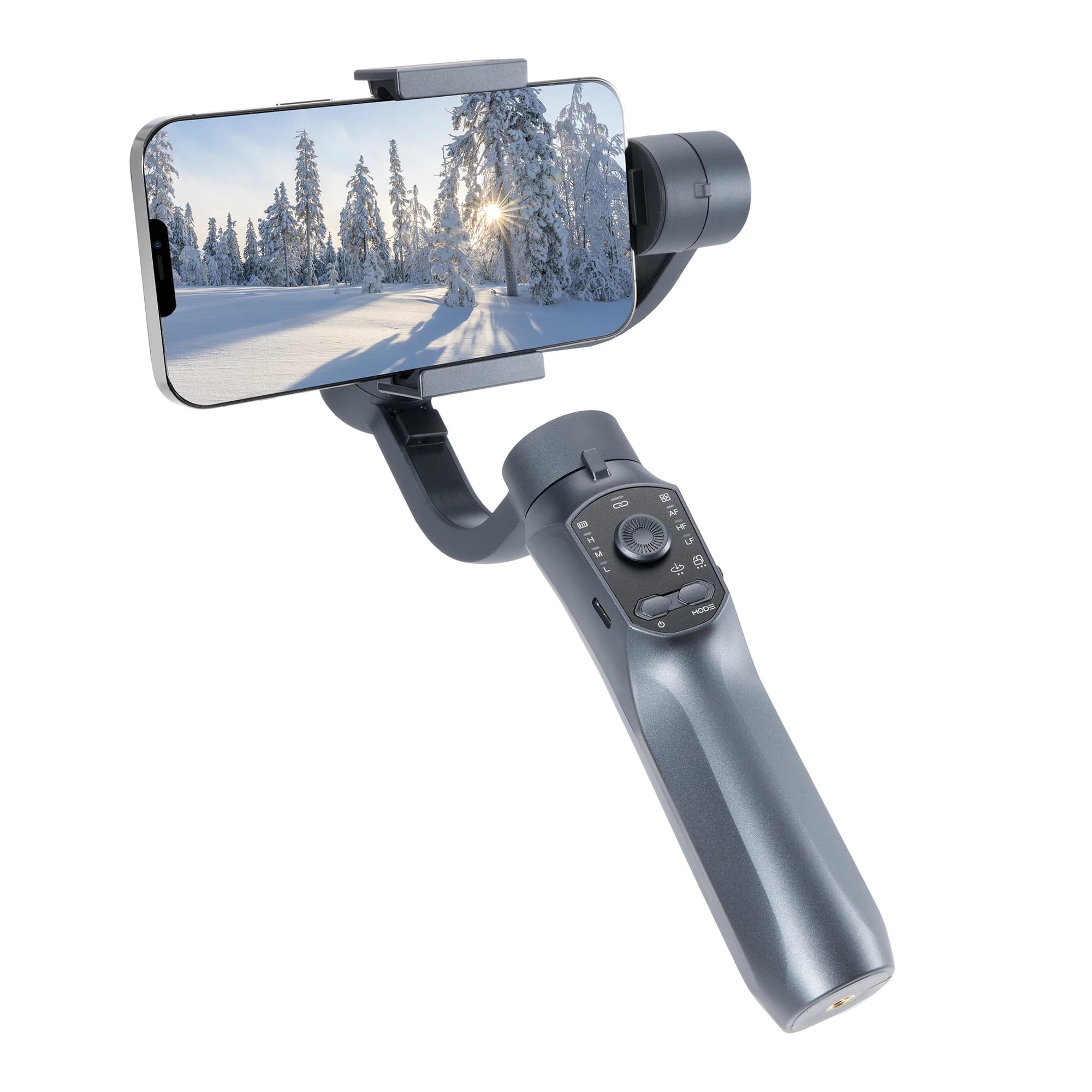 Mobile tripod Gimbal 3 axis Tripod stabilizer Smart xe Rechargeable face connection with beauty flash for cardanic connection of the phone