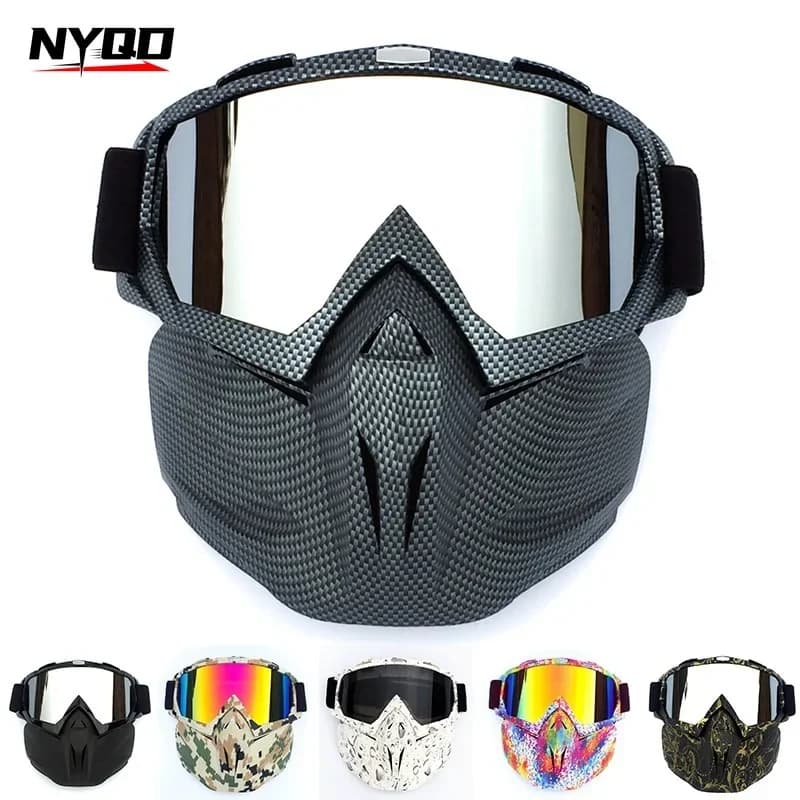 OADELY Maschera retrò Occhiali da sci Parabrezza Occhiali Occhiali da sole
