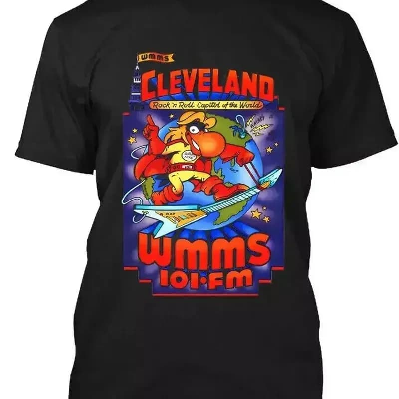 WMMS American Radio Station The Buzzard Vintage Logo T Shirt S 5XL