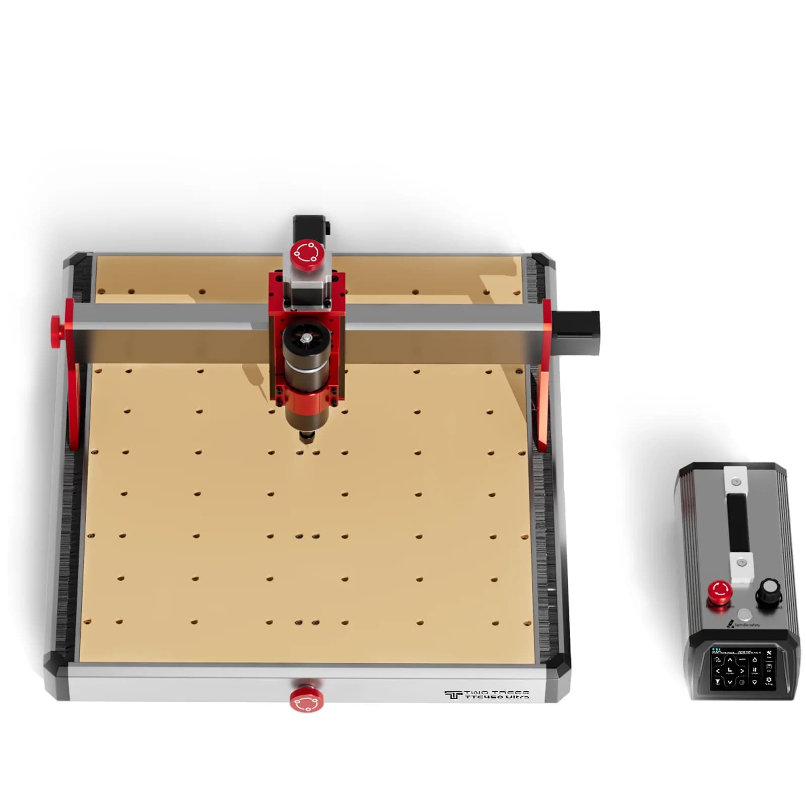 Twotrees TTC450 Ultra CNC Fresa Macchina per incisione laser 3 assi/4 assi 12000 giri/min Macchina per router CNC compatibile VCarve pro