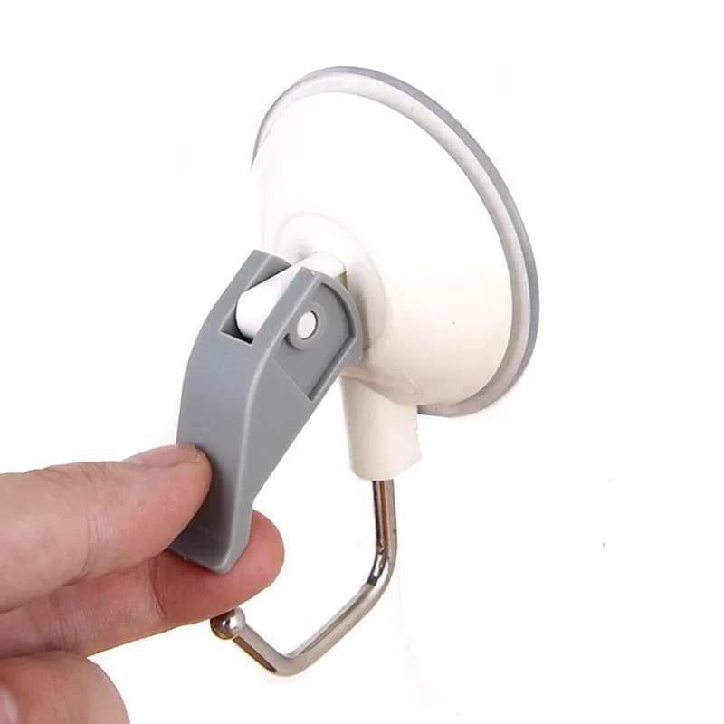 Home Organizer Rack Suction Hook With Strong Vacuum Power With Unique Style