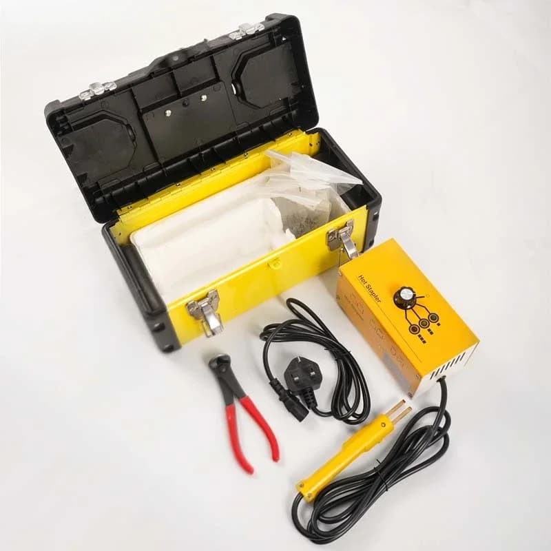 # Per il kit di riparazione del paraurti dell'auto della saldatrice di plastica della cucitrice a caldo portatile